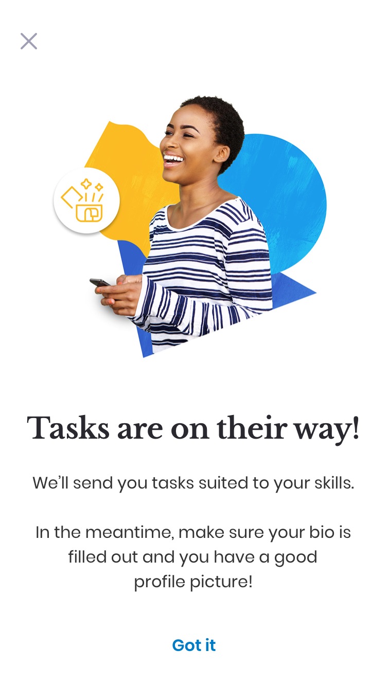 App design screen