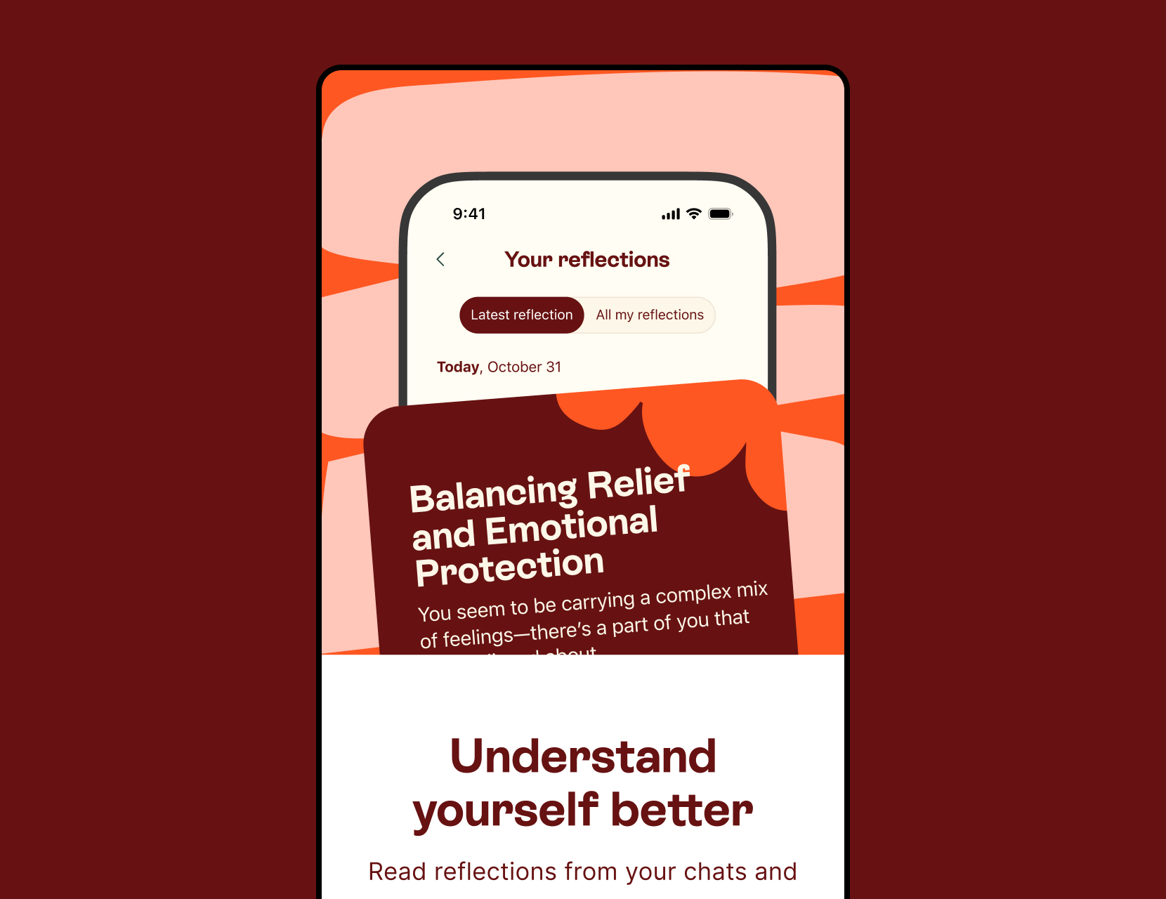 Monetising an AI wellbeing app — product preview